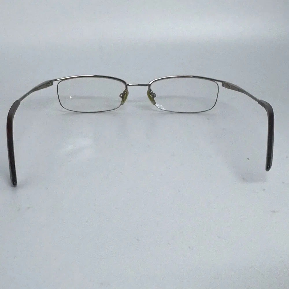 Ray-Ban Eyeglasses RB6101‎ 2531 Brown Half Rim Frame 50-18-135 15866
